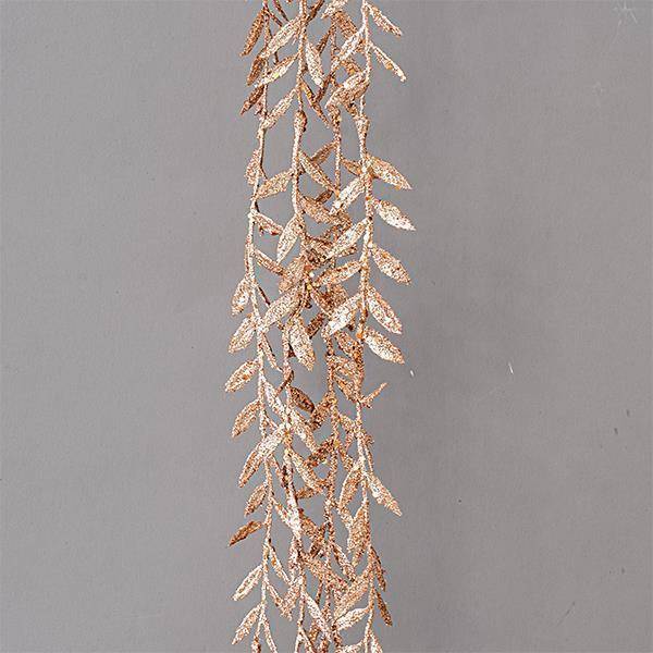 ΚΛΑΔΙ ΜΕ ΦΥΛΛΑΡΑΚΙΑ, ΧΑΛΚΙΝΟ, 130CM